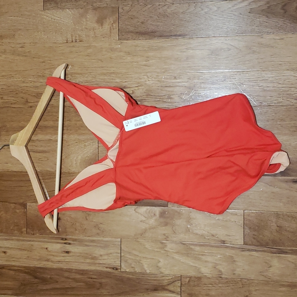 J crew ruched one piece swimsuit. NWT - Picture 3 of 4
